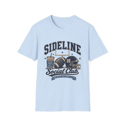 Sideline Social Club Football T-Shirt