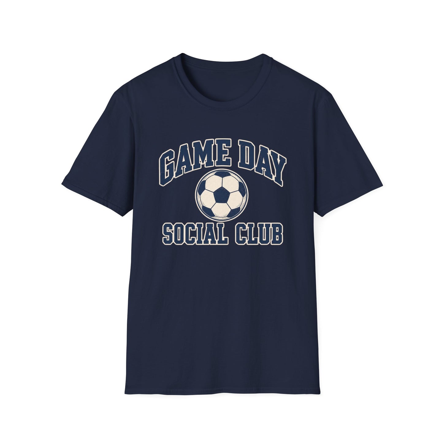 Game Day Social Club Soccer T-Shirt