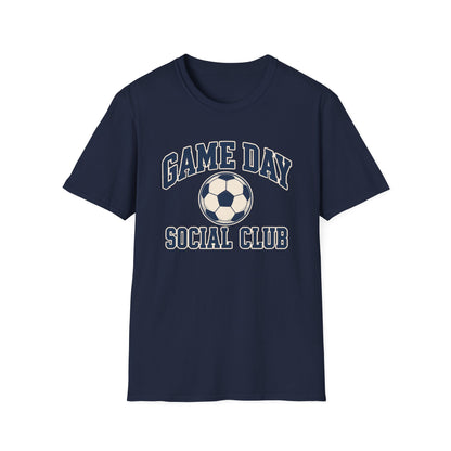 Game Day Social Club Soccer T-Shirt