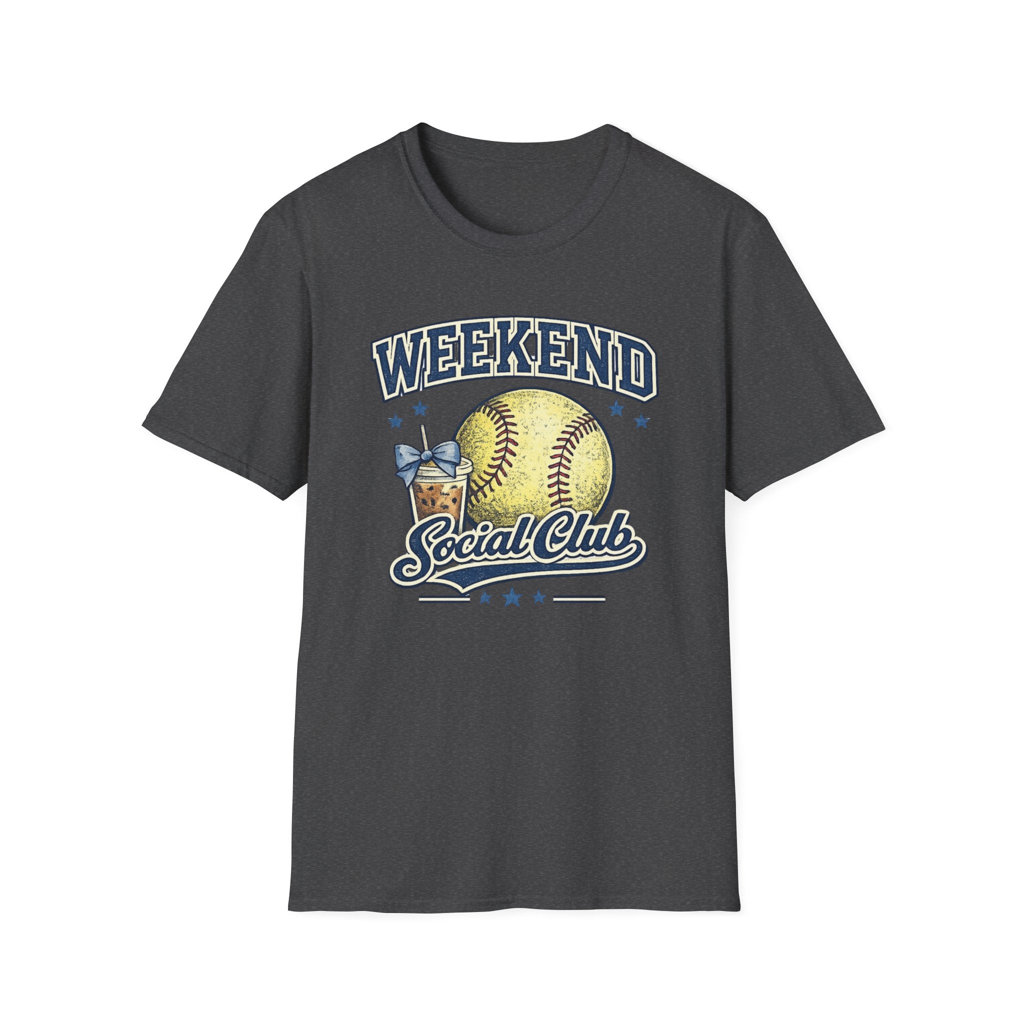Weekend Social Club -Vintage Softball Tee