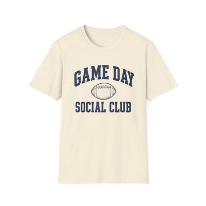 Game Day Social Club Football T-Shirt