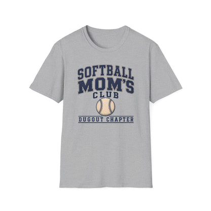 Softball Mom’s Club: Dugout Chapter T-Shirt