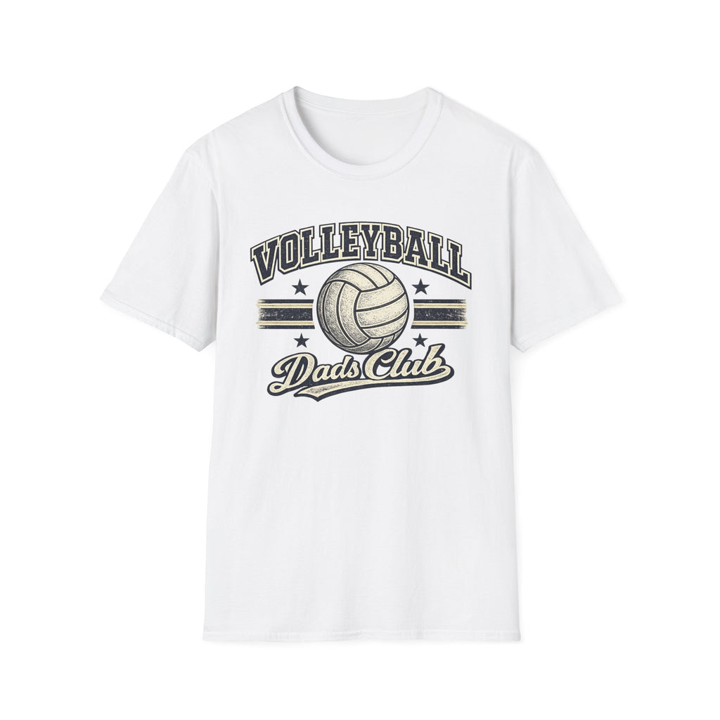 Volleyball Dad’s Club— Vintage Volleyball Tee for Dads