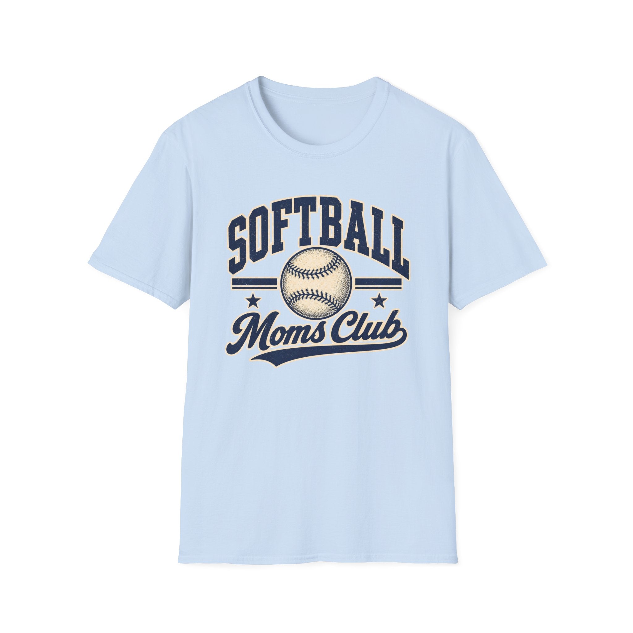 Softball Moms Club - Vintage Mom Tee