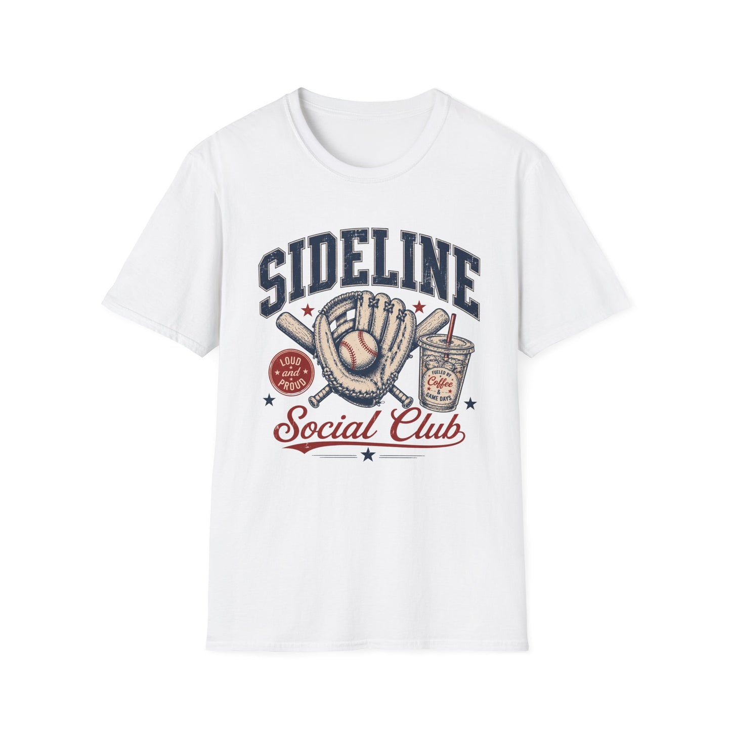 Sideline Social Club Baseball T-Shirt