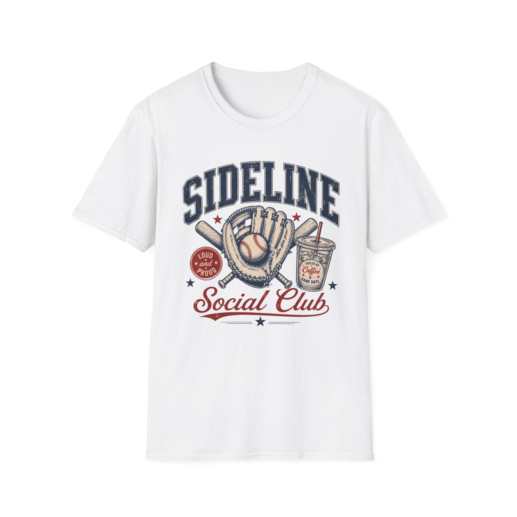 Sideline Social Club - Vintage Baseball Tee
