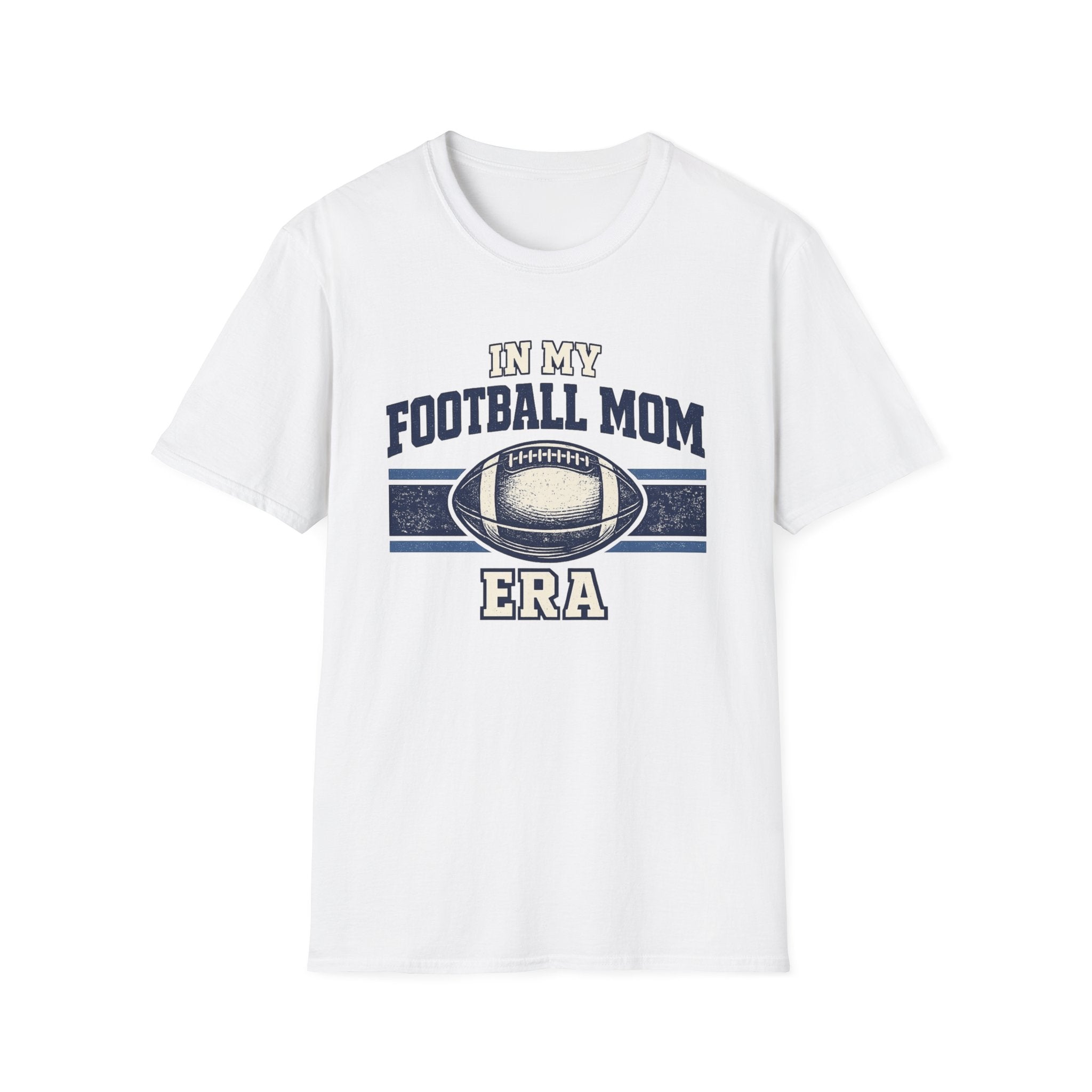 "In My Football Mom Era"- Vintage Mom Tee
