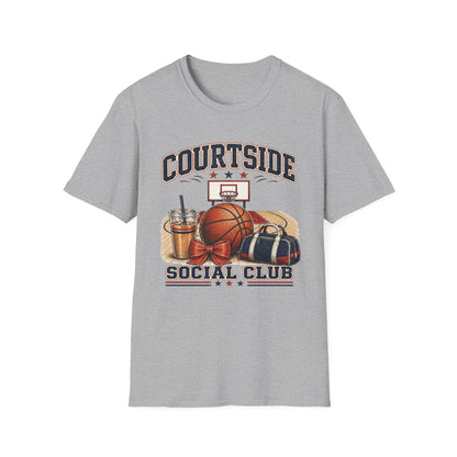 Courtside Social Club Basketball T-Shirt
