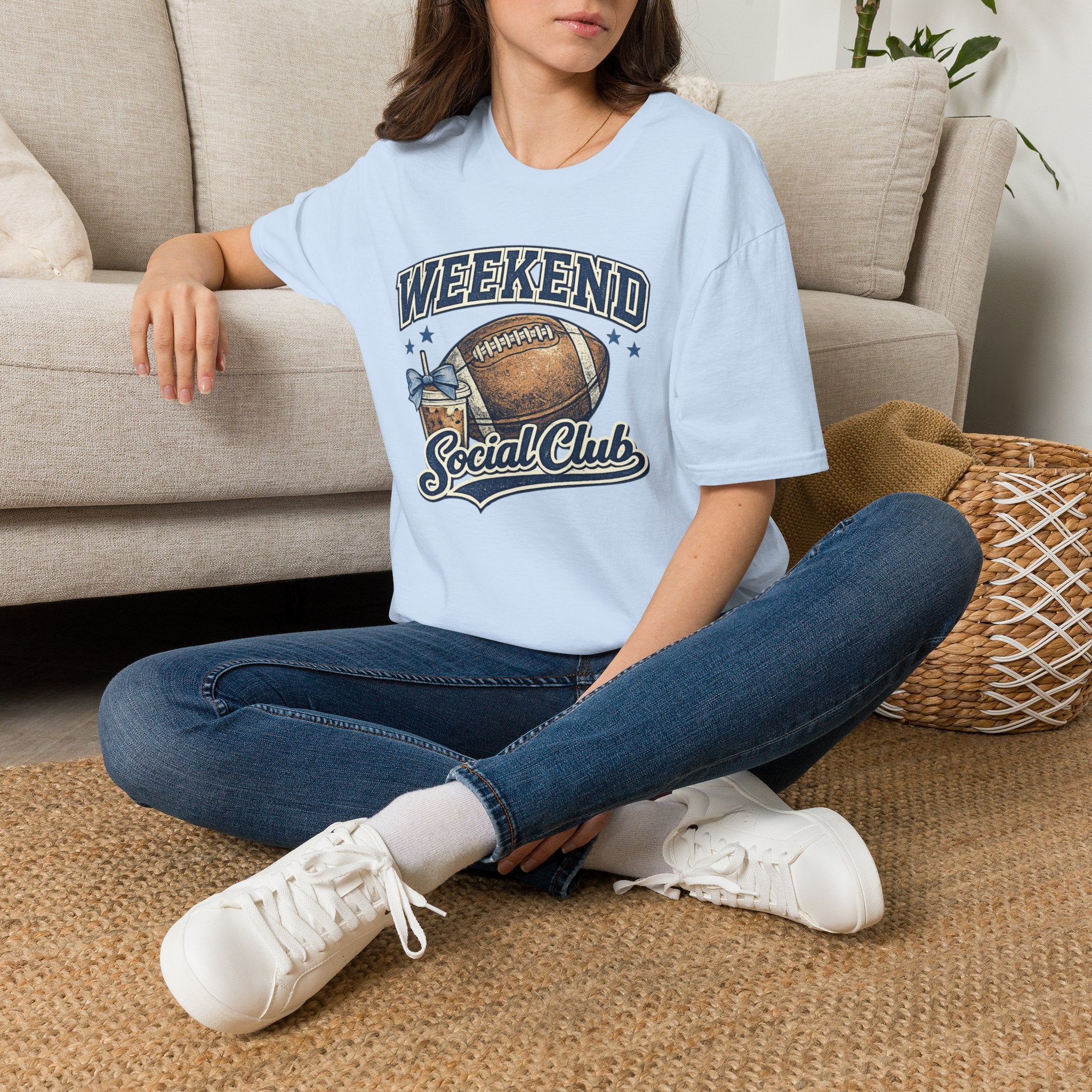 Weekend Social Club - Football Mom Tee