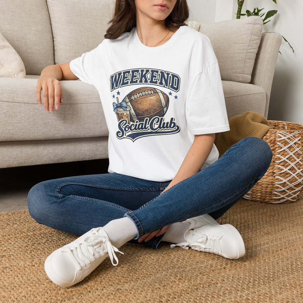 Weekend Social Club - Football Mom Tee