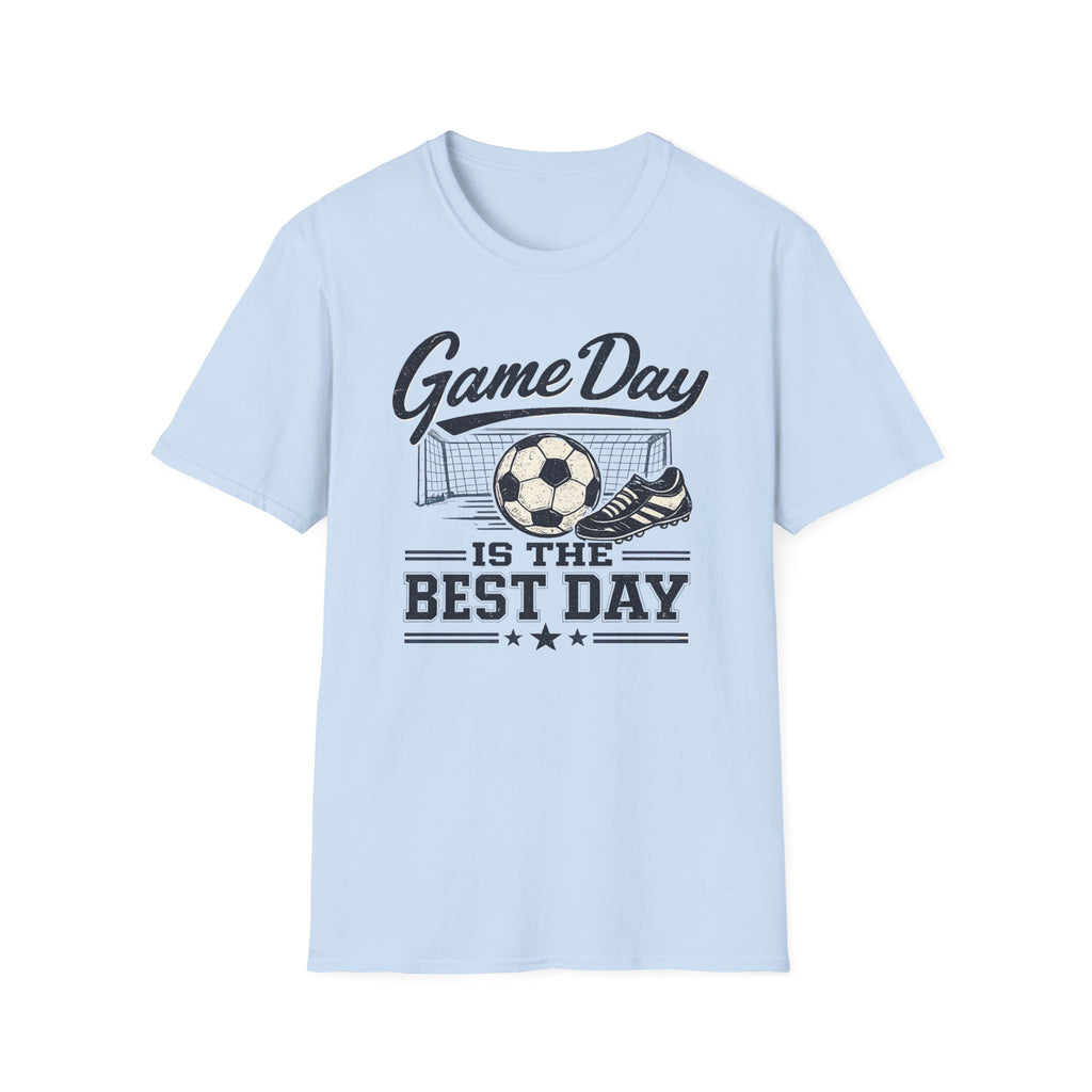 "Game Day is the Best Day" - Vintage Soccer Tee
