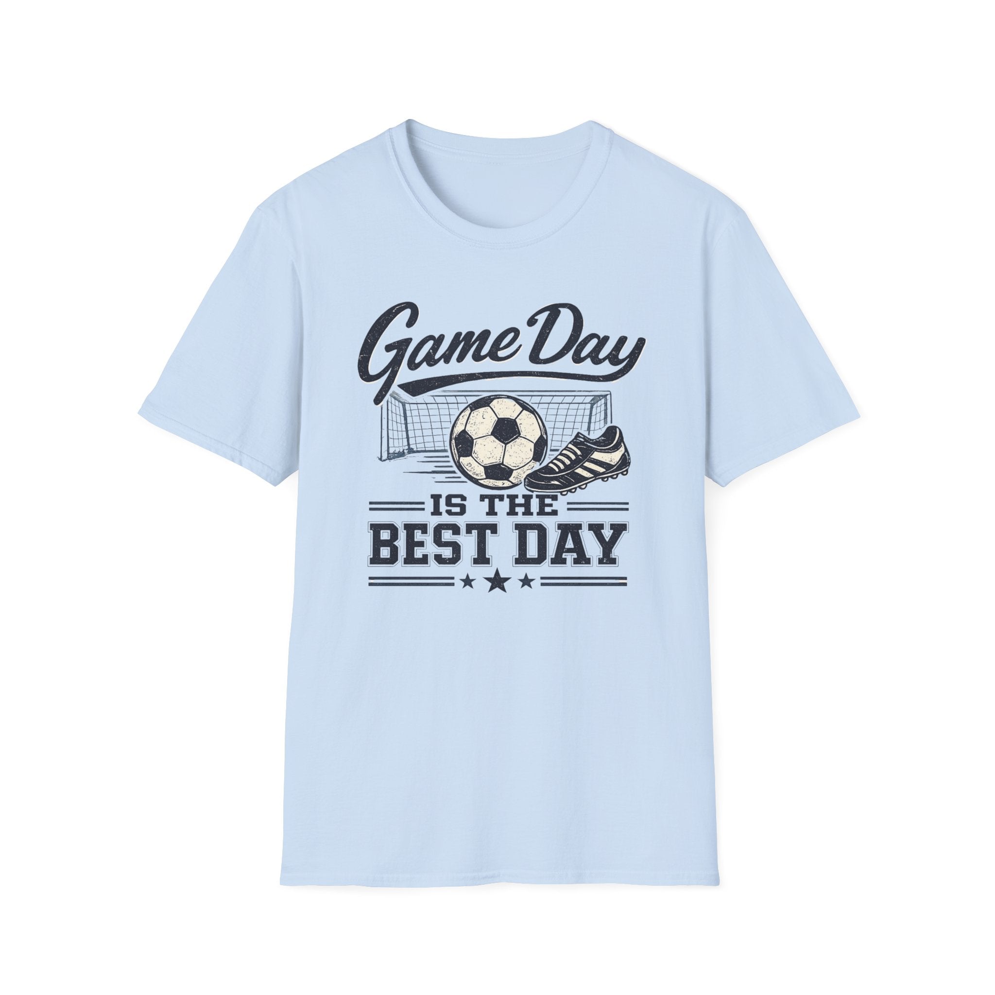 "Game Day is the Best Day" - Vintage Soccer Tee
