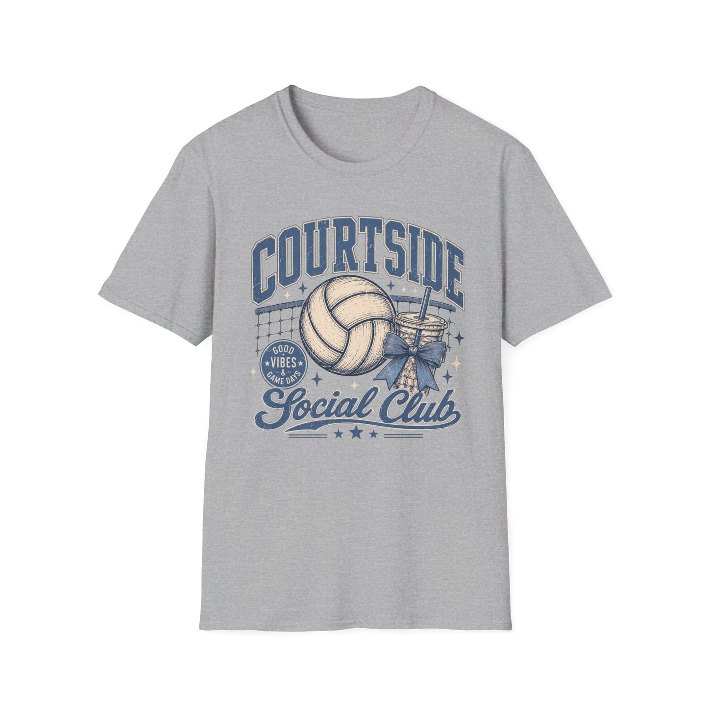 Courtside Social Club Volleyball T-Shirt