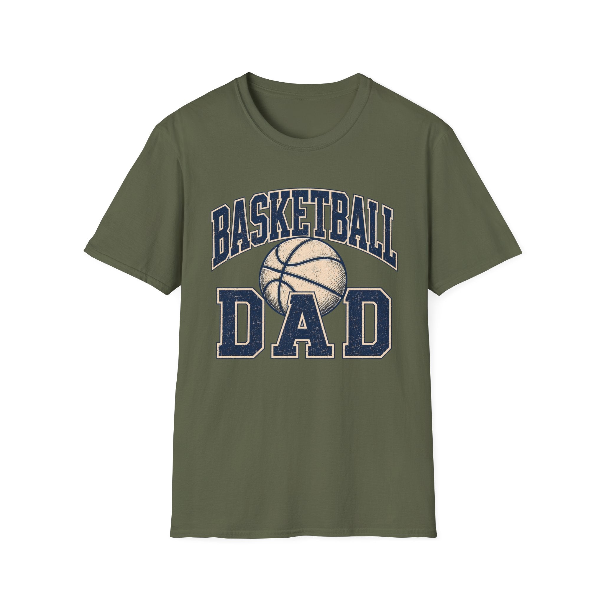 Basketball Dad - Vintage Dad Tee