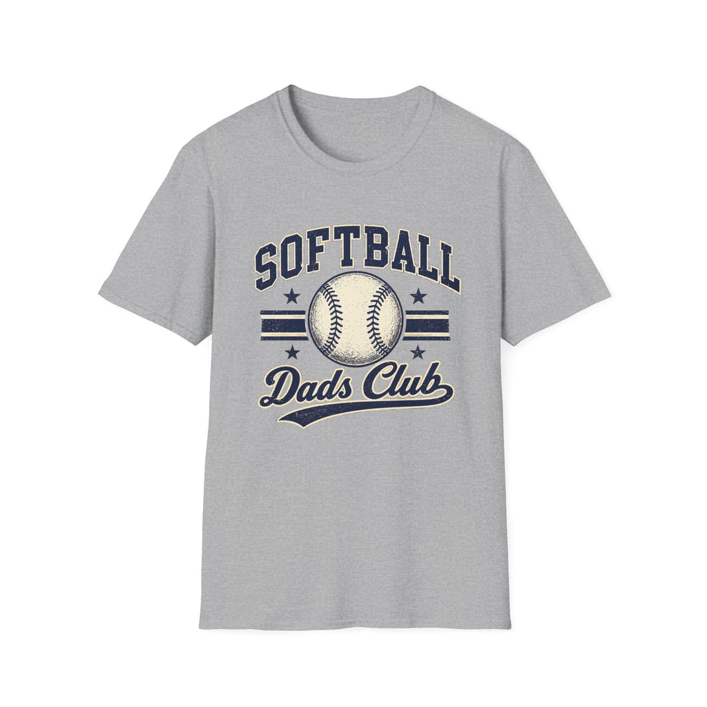 Softball Dad Club — Vintage Softball Tee