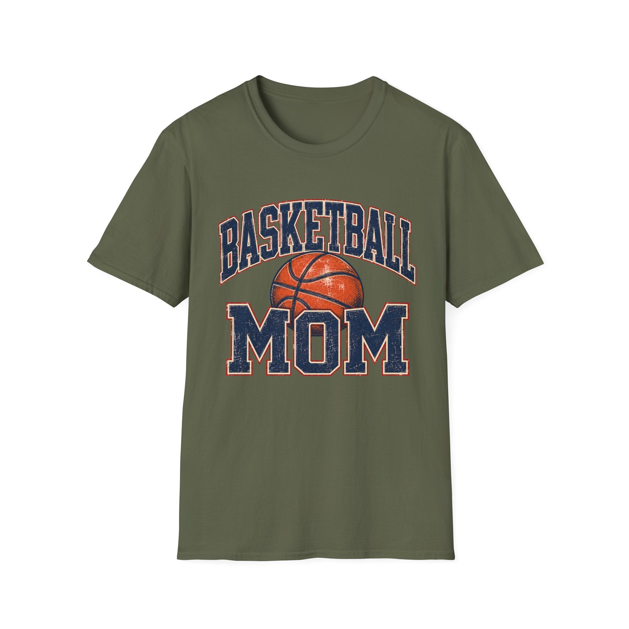 Basketball Mom - Vintage Mom Tee