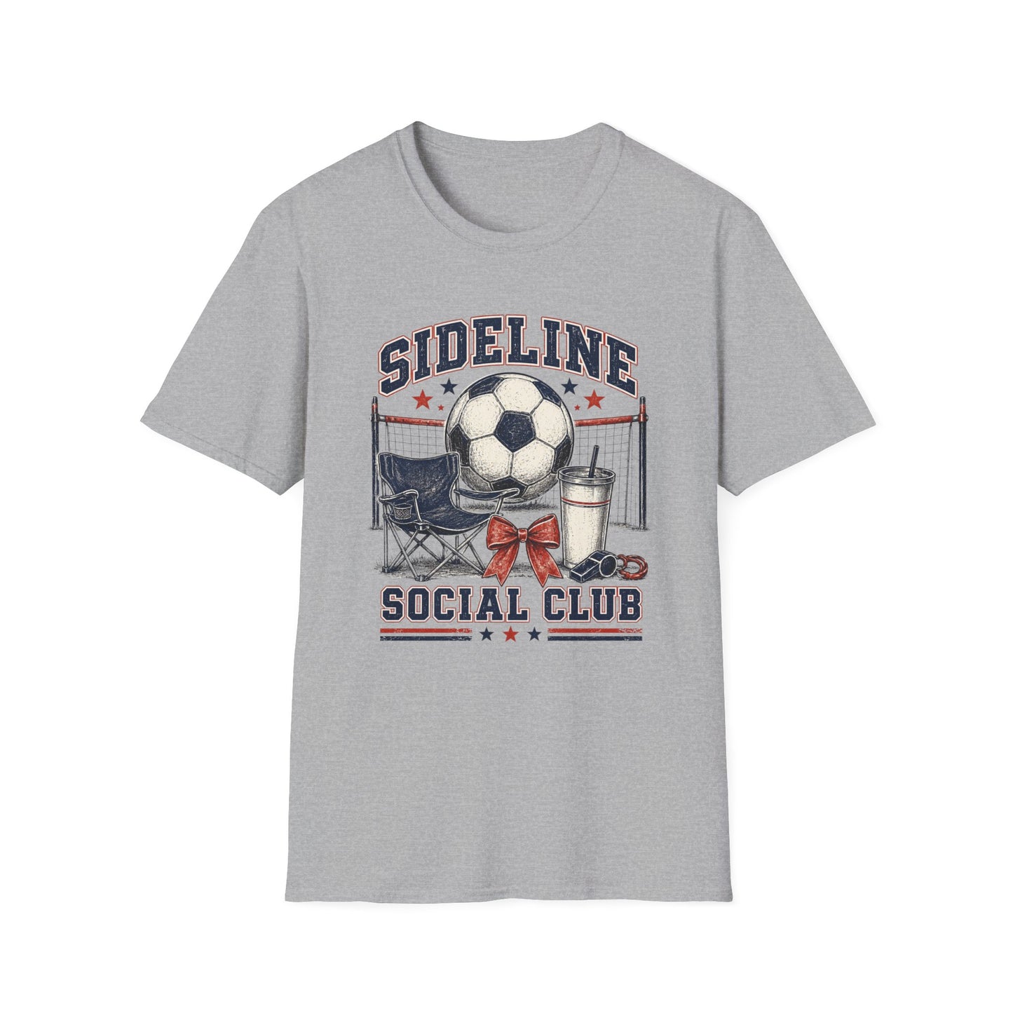 Sideline Social Club Soccer T-Shirt