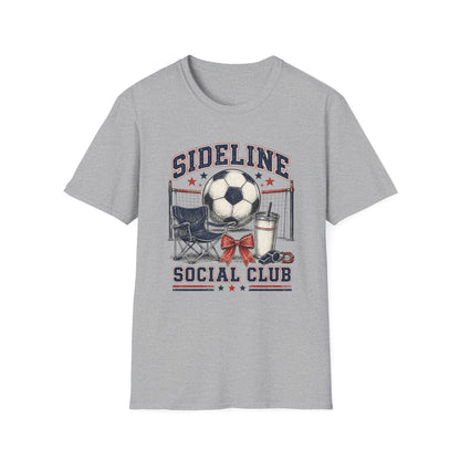 Sideline Social Club Soccer T-Shirt