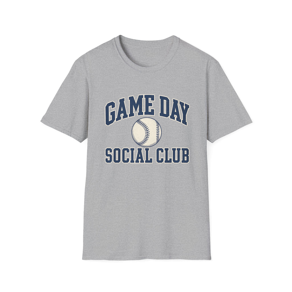 Game Day Social Club- Vintage Baseball Tee