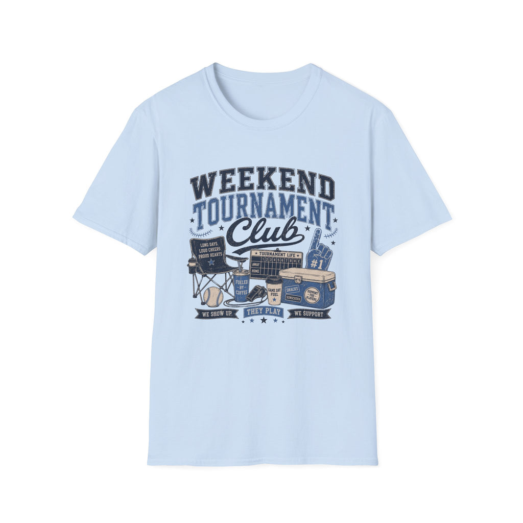 Weekend Tournament Club — Vintage Baseball Tee