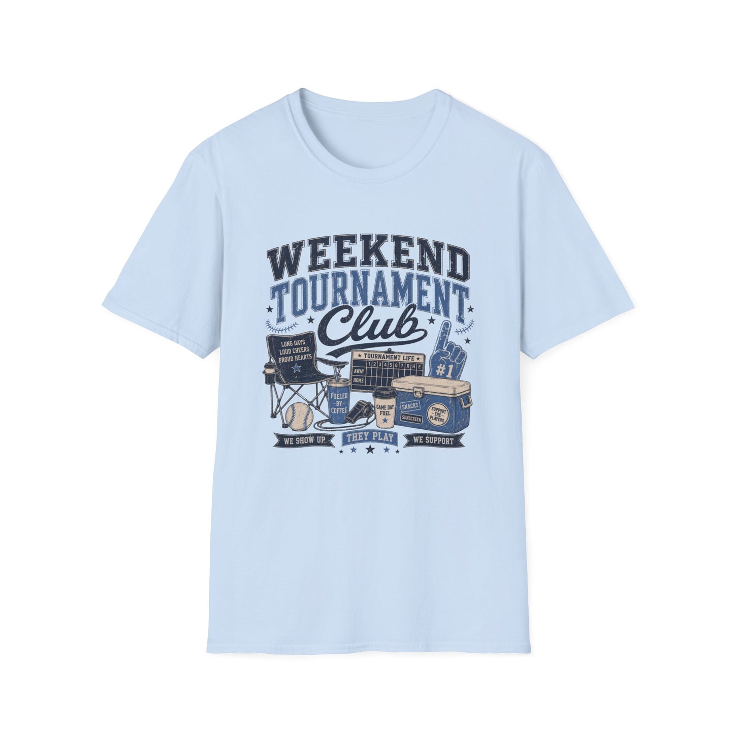 Weekend Tournament Club Baseball T-Shirt
