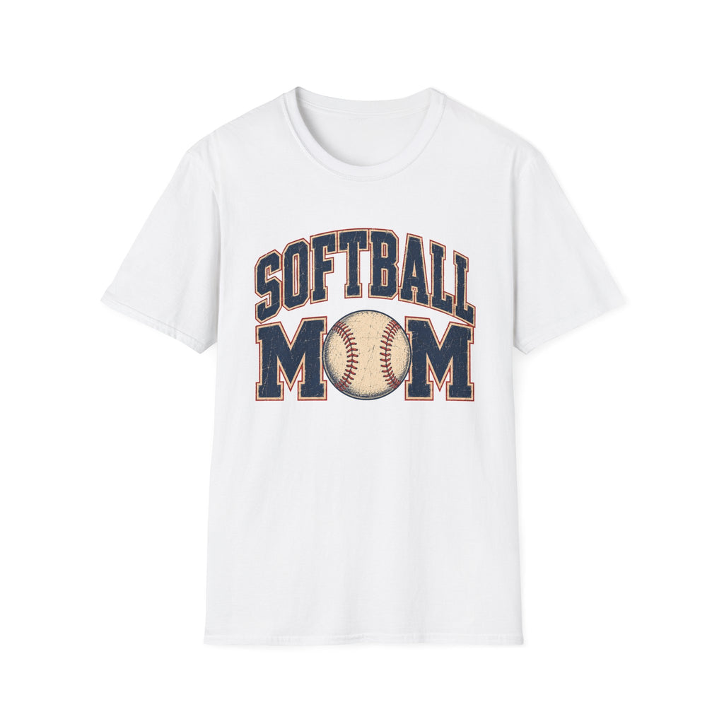 Softball Mom - Vintage Dad Tee