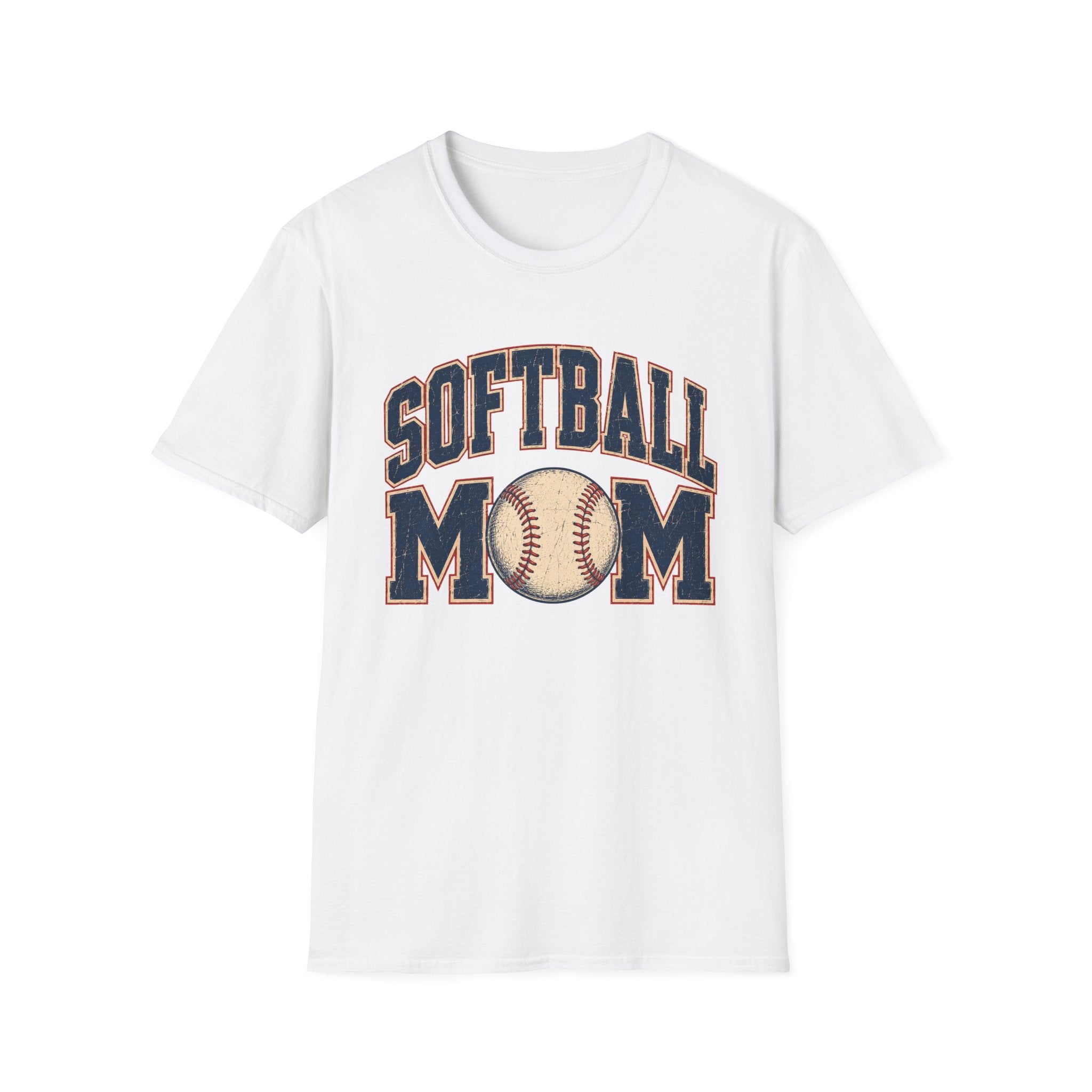 Softball Mom - Vintage Dad Tee