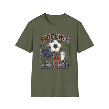 Sideline Social Club Soccer T-Shirt
