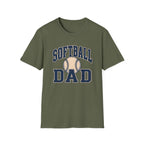 Softball Dad - Vintage Dad Tee