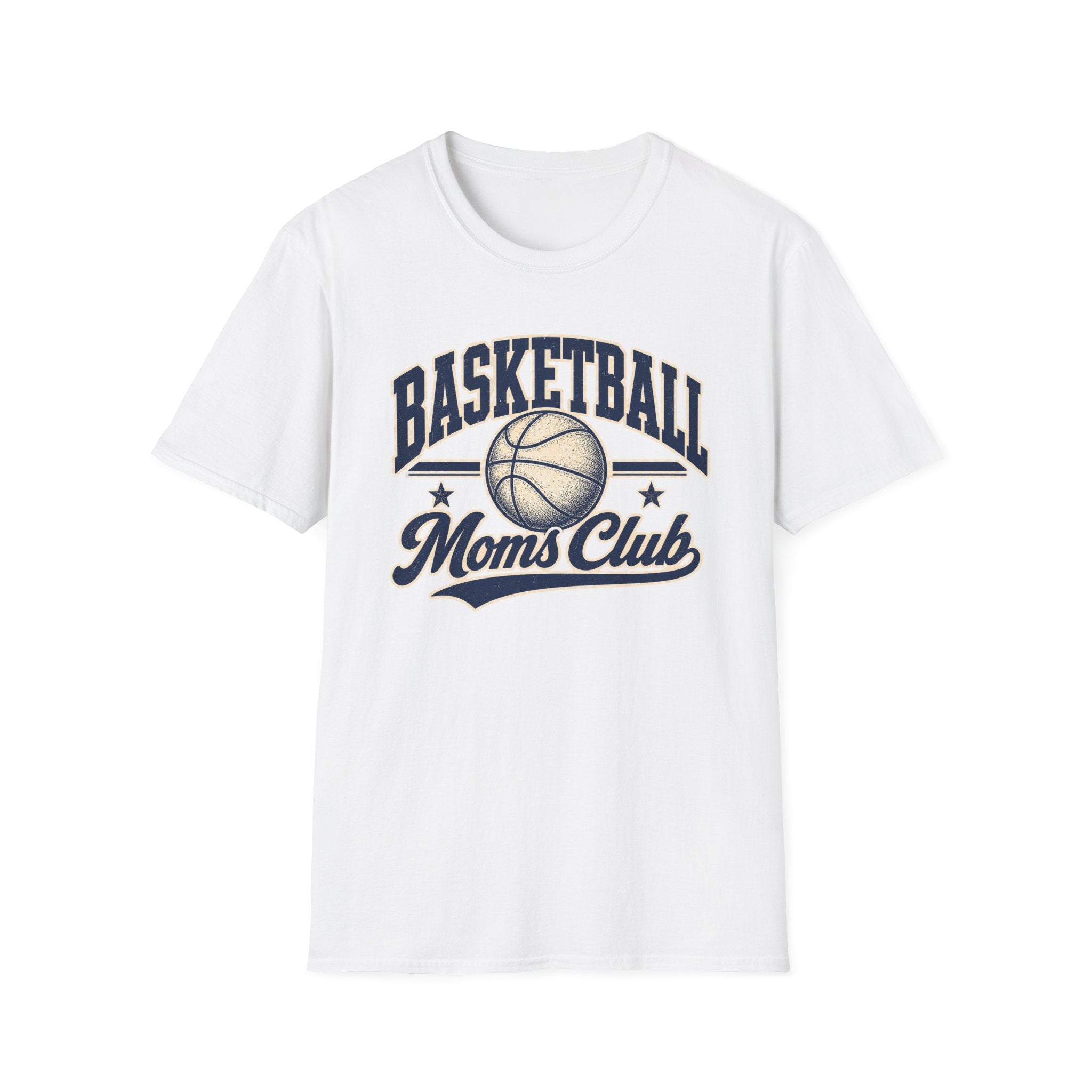 Basketball Moms Club -  Vintage Mom Tee