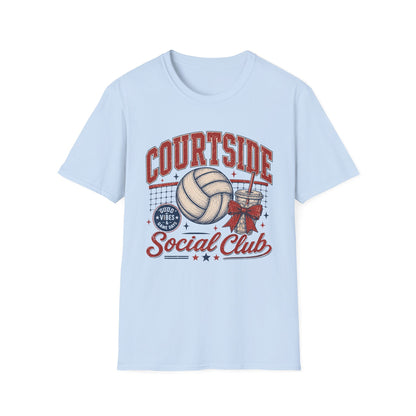 Courtside Social Club Volleyball T-Shirt