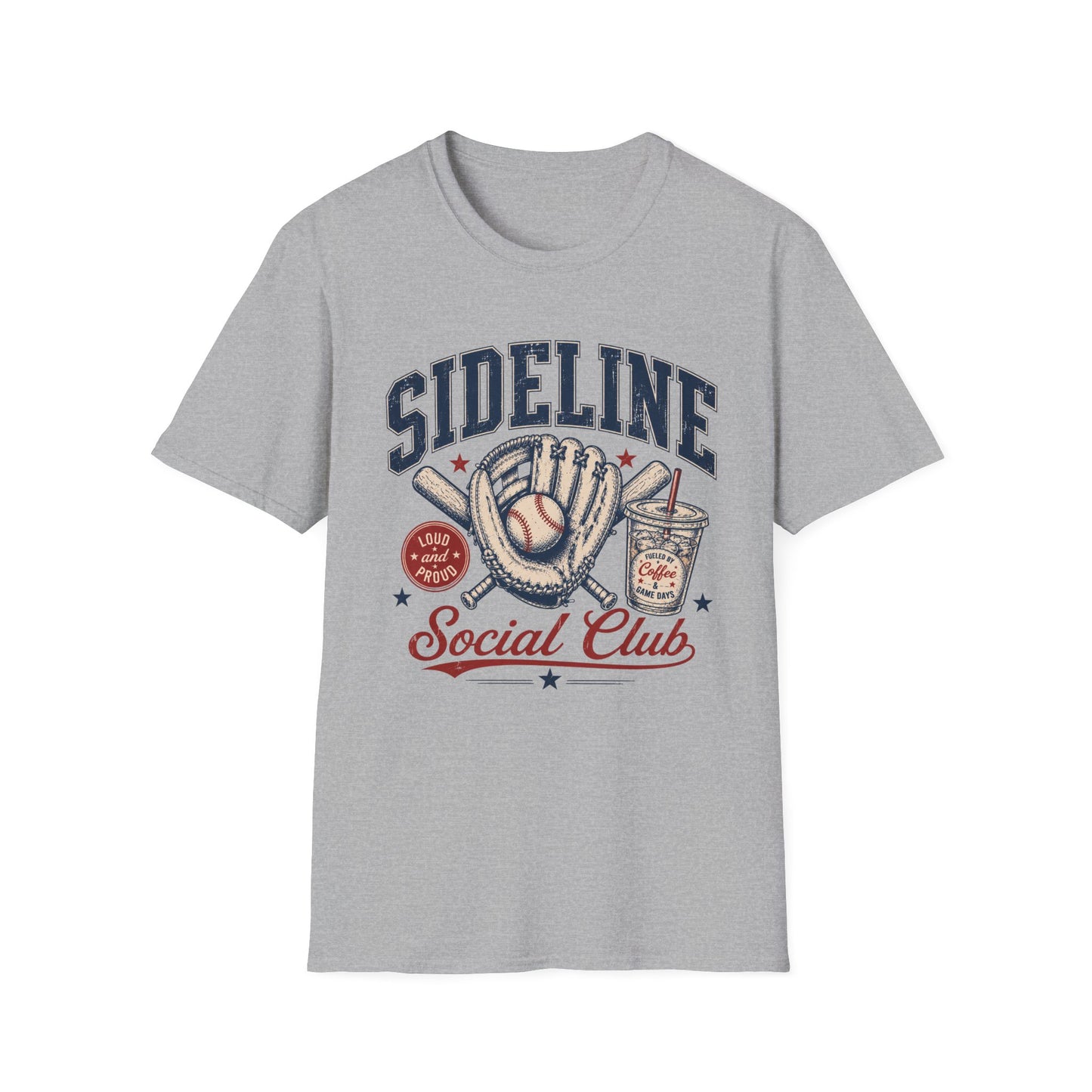 Sideline Social Club Baseball T-Shirt