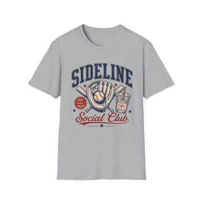Sideline Social Club Baseball T-Shirt