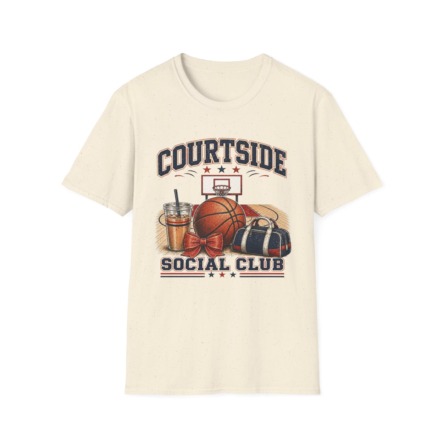 Courtside Social Club Basketball T-Shirt