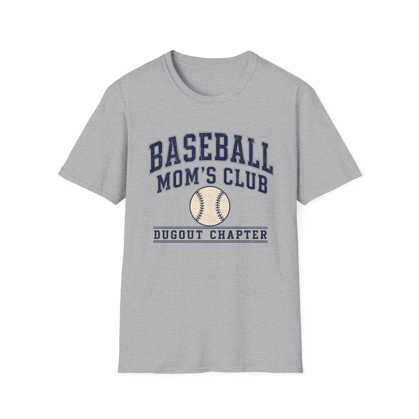 Baseball Mom's Club: Dugout Chapter T-Shirt