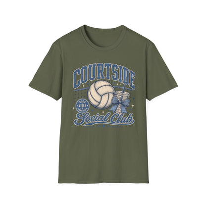 Courtside Social Club Volleyball T-Shirt