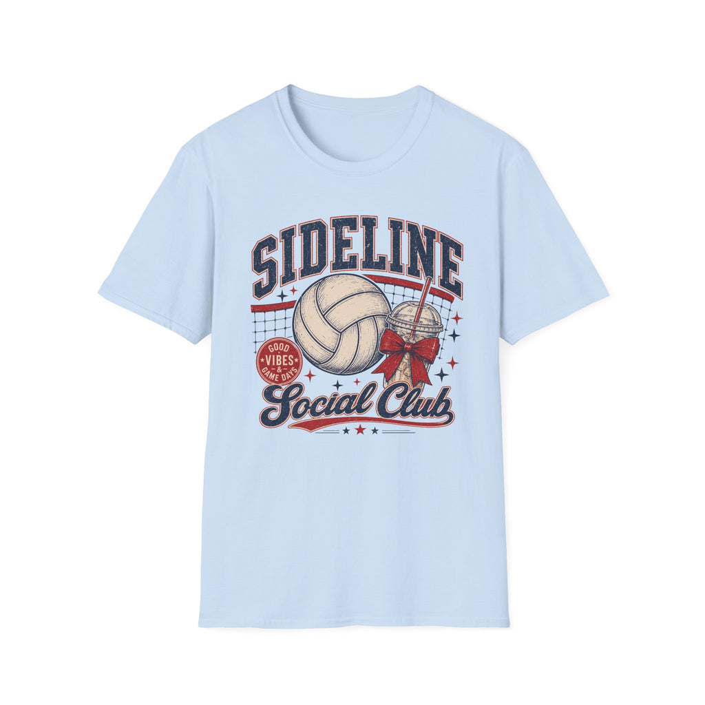 Sideline Social Club — Volleyball Tee