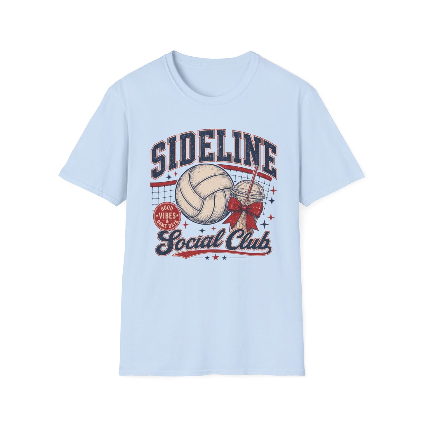 Sideline Social Club Volleyball T-Shirt