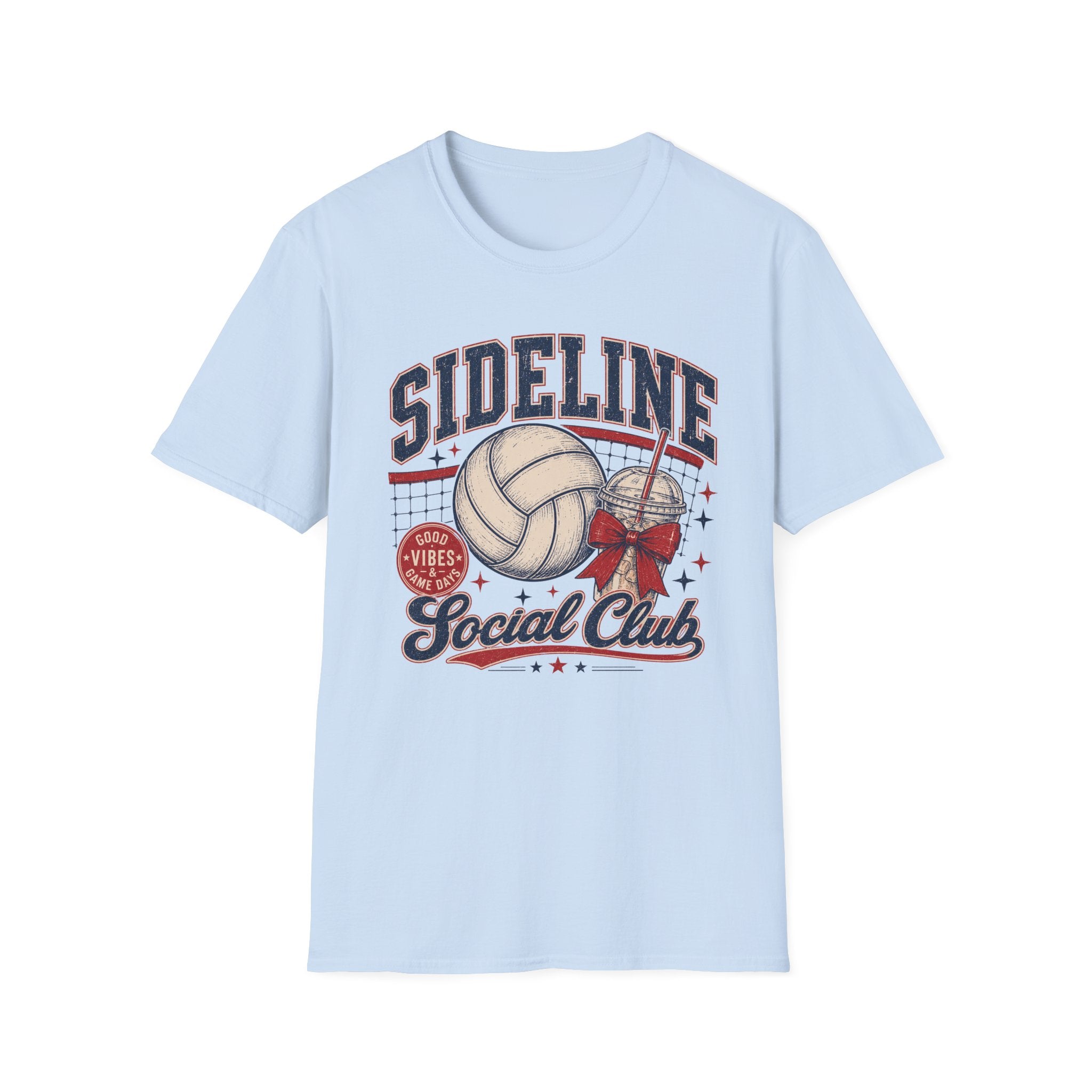 Sideline Social Club — Volleyball Tee