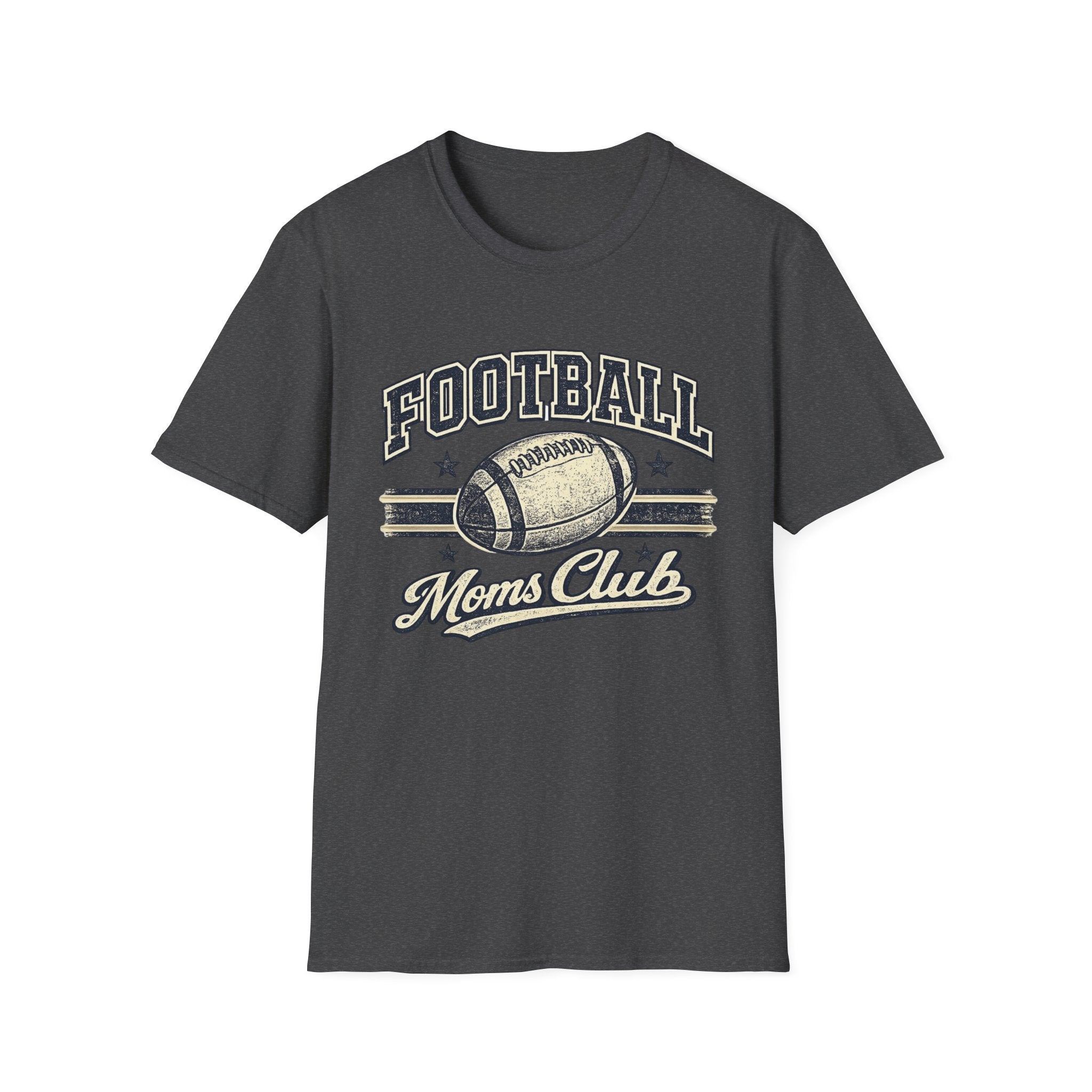 Football Moms Club— Vintage Football Tee