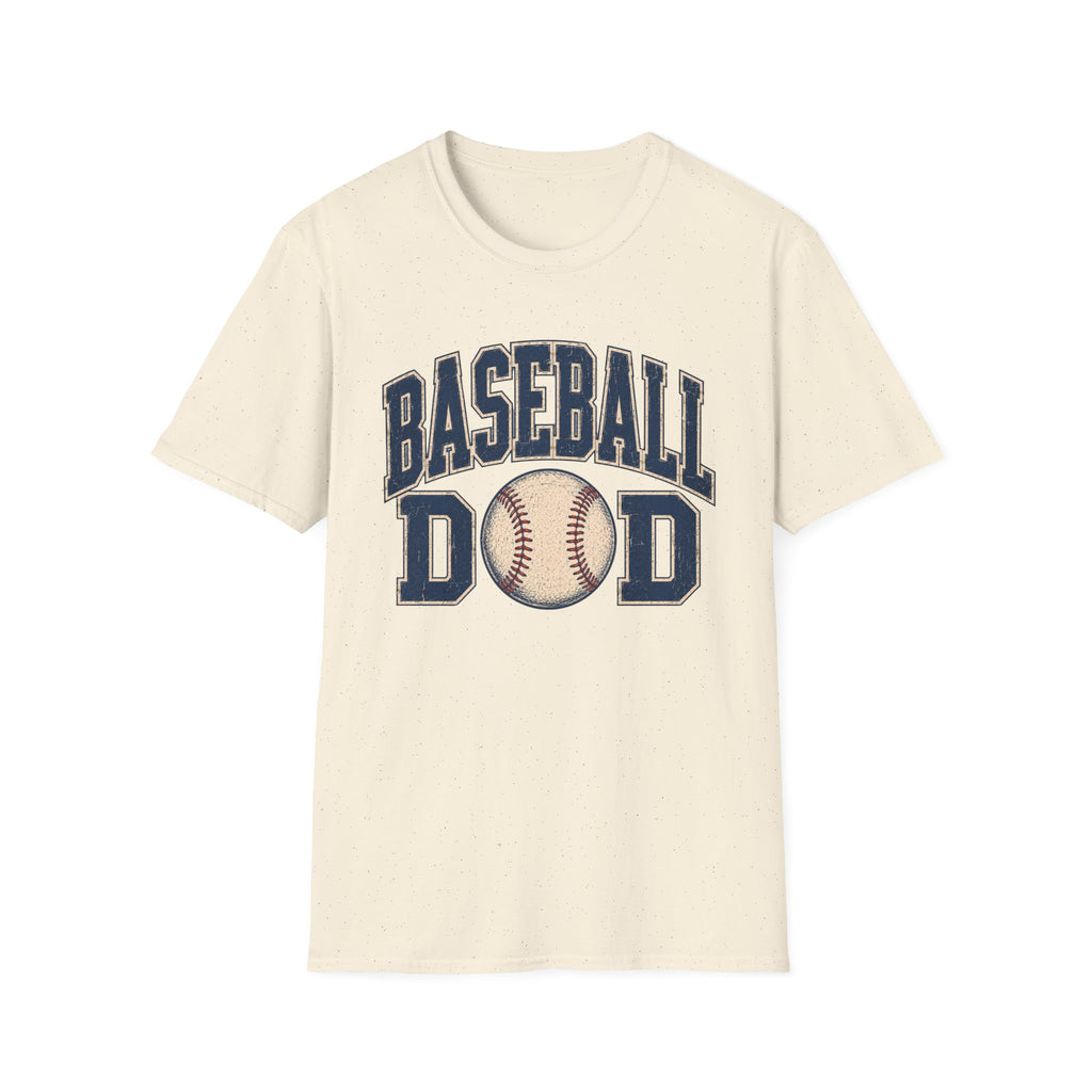 Baseball Dad - Vintage Tee for Dads