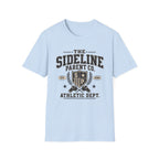 Sideline Parent Co. T-Shirt — Athletic Dept. Mom & Dad Game Day Tee (Est. 2026)