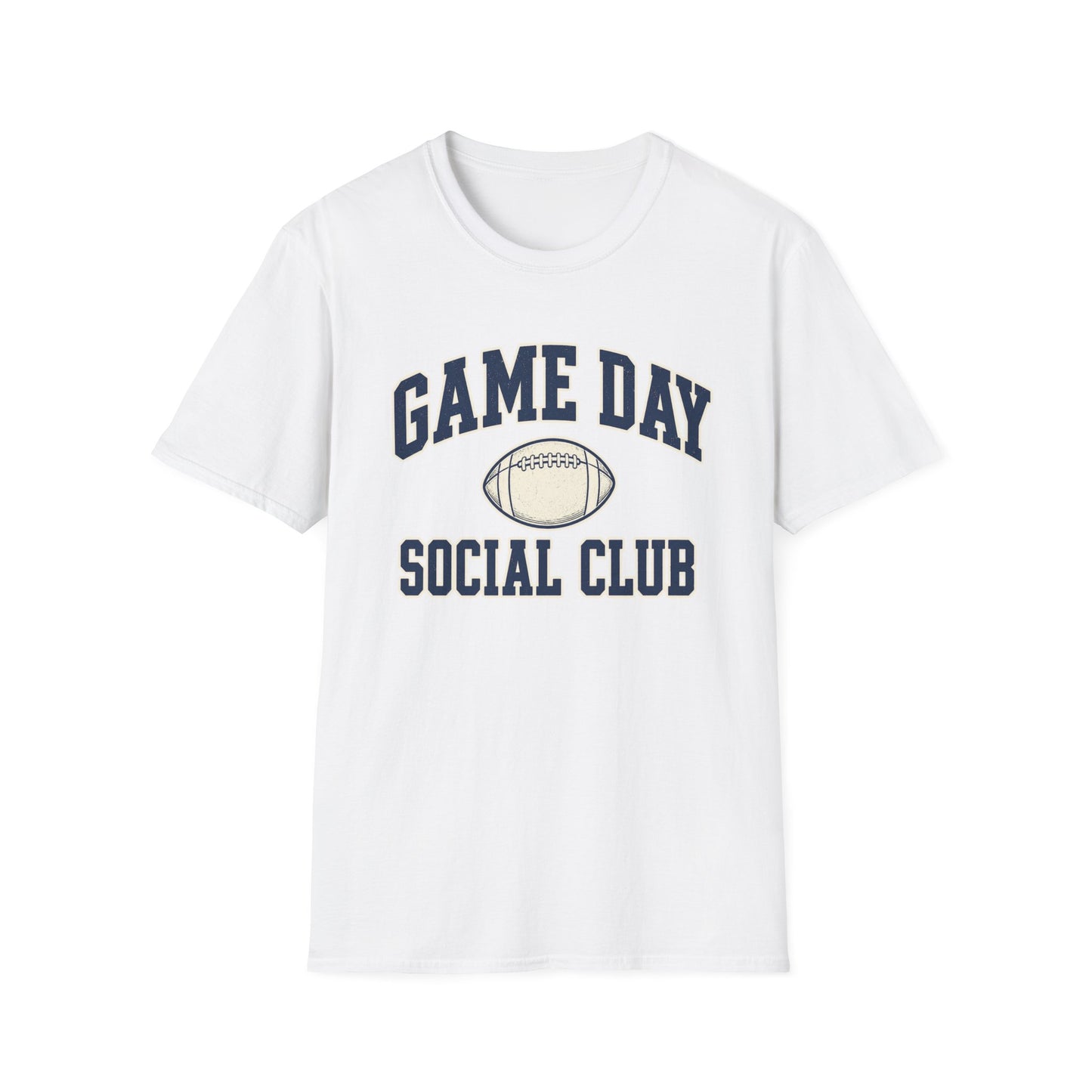 Game Day Social Club Football T-Shirt