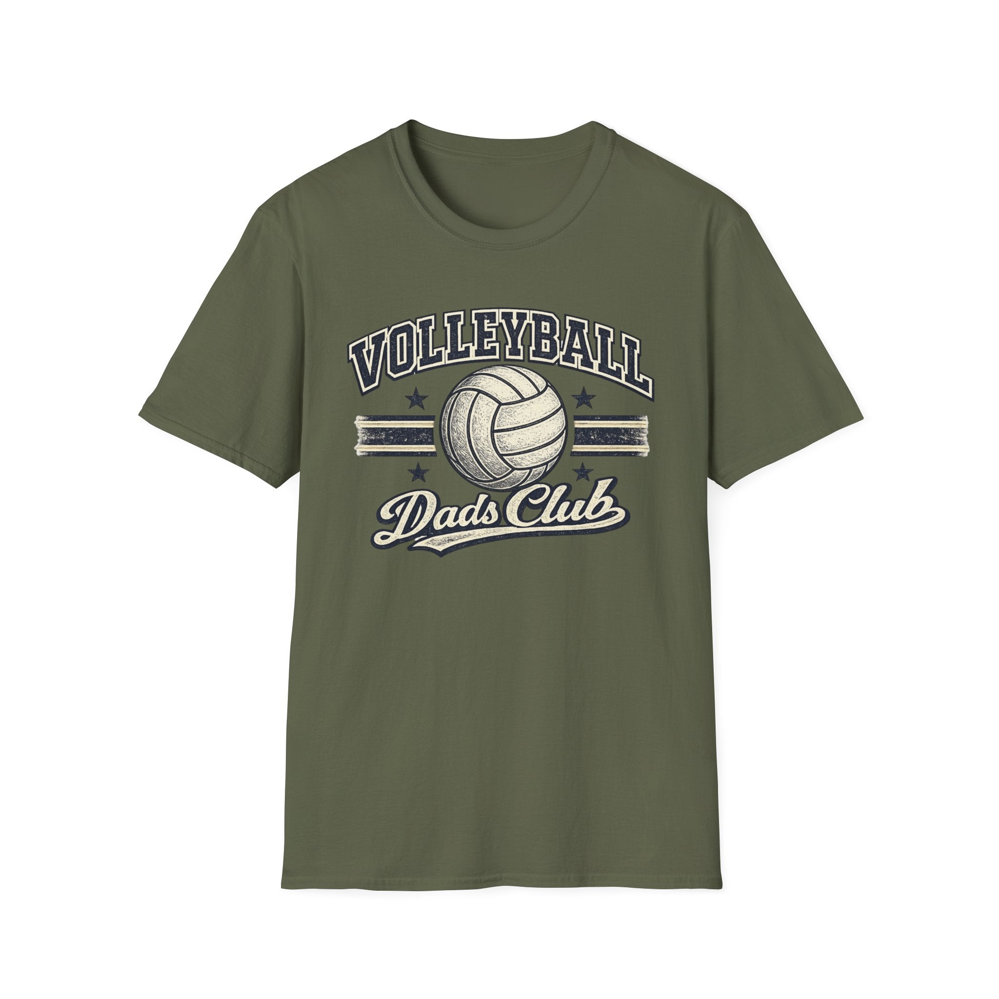 Volleyball Dad’s Club— Vintage Volleyball Tee for Dads