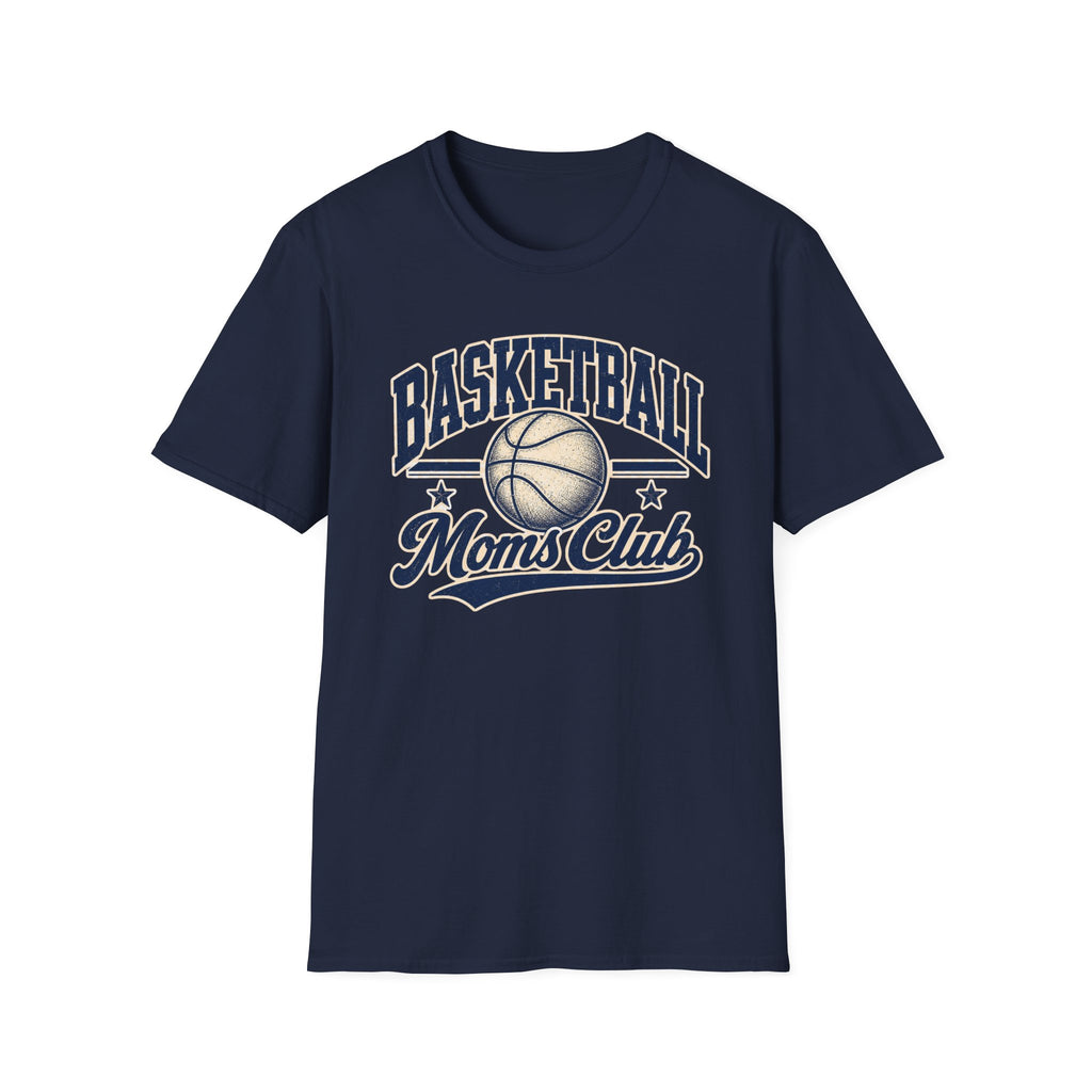 Basketball Moms Club -  Vintage Mom Tee