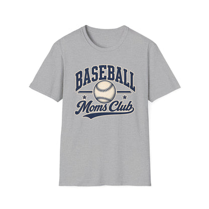 Baseball Mom's Club T-Shirt