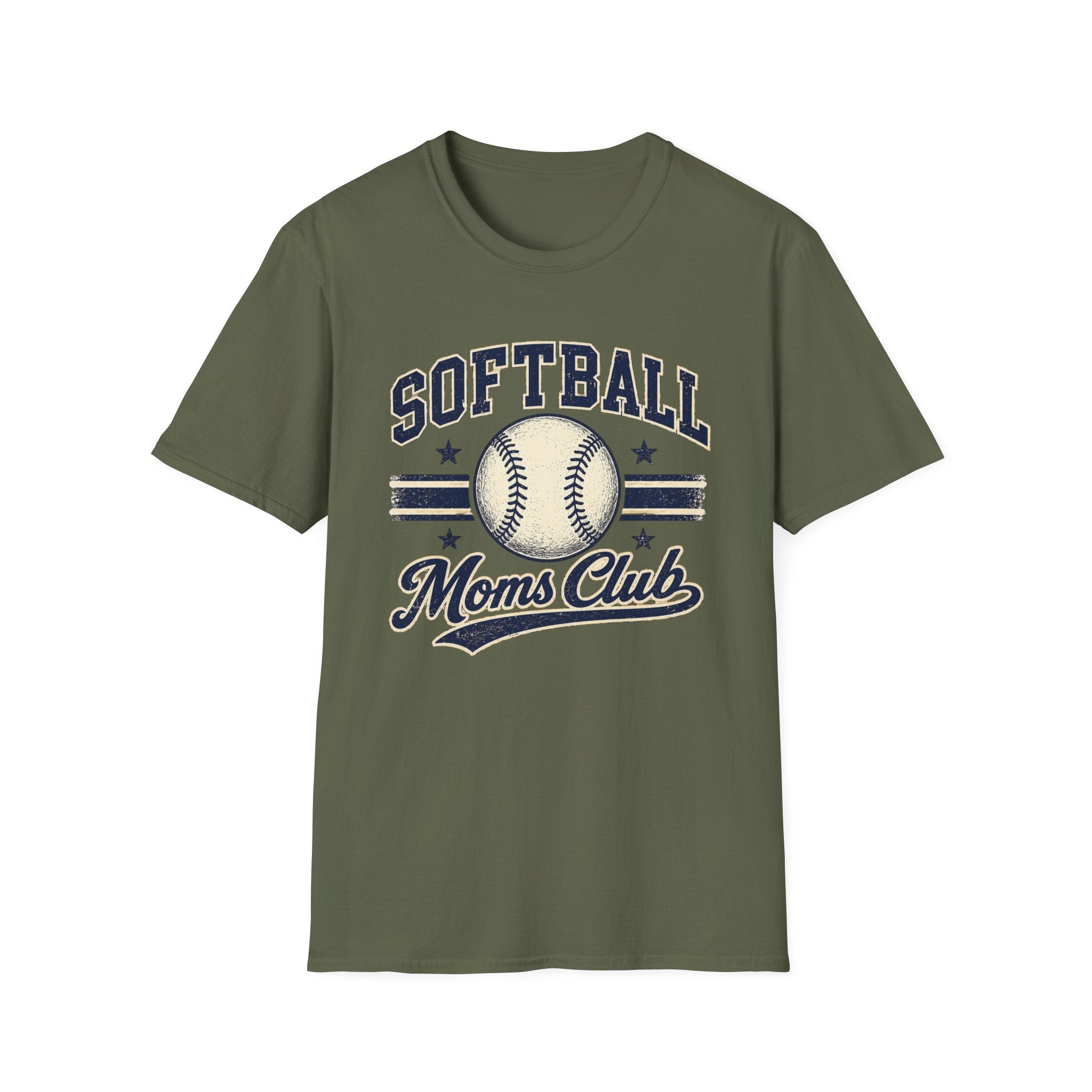 Softball Moms Club — Vintage Softball Tee