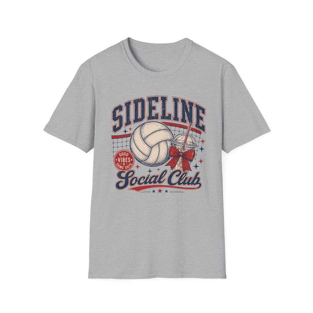Sideline Social Club — Volleyball Tee
