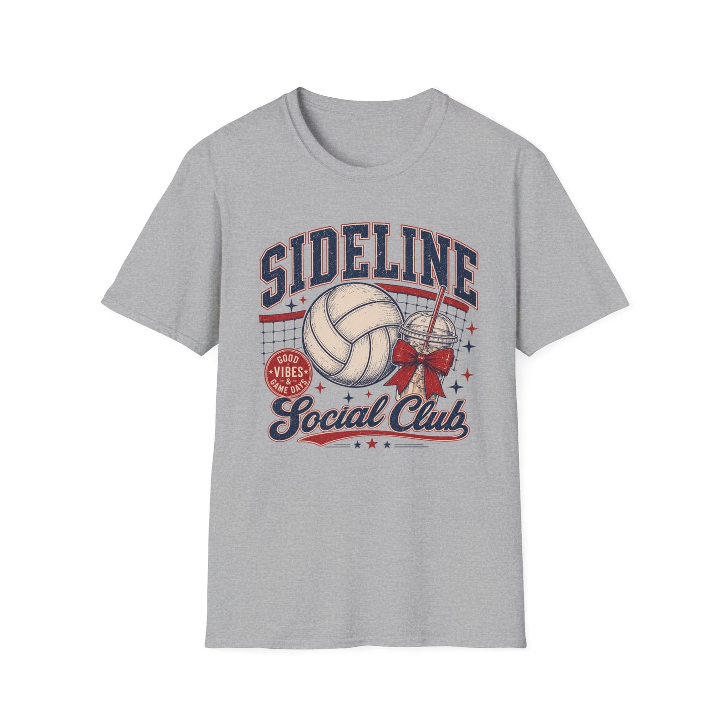 Sideline Social Club Volleyball T-Shirt