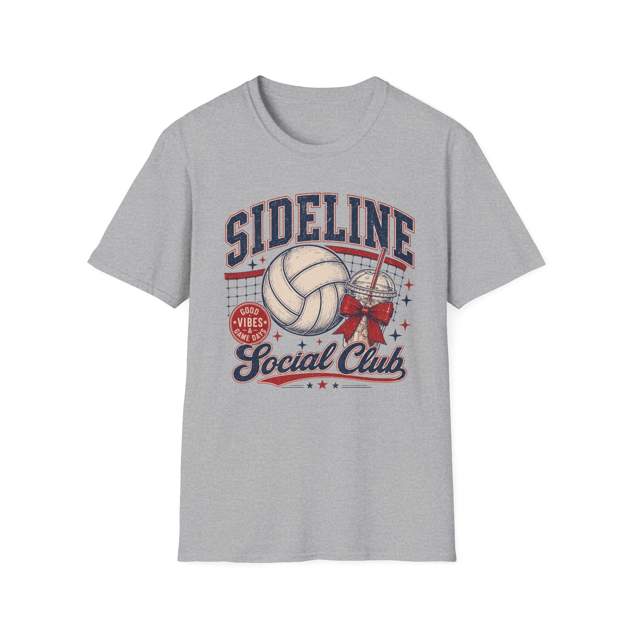 Sideline Social Club — Volleyball Tee
